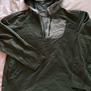 Mountain Hardwear quarter zip hoodie